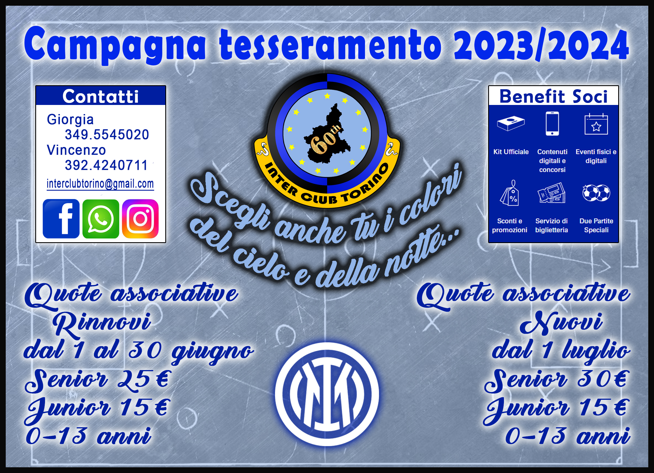 Tesseramento - Inter Club Torino